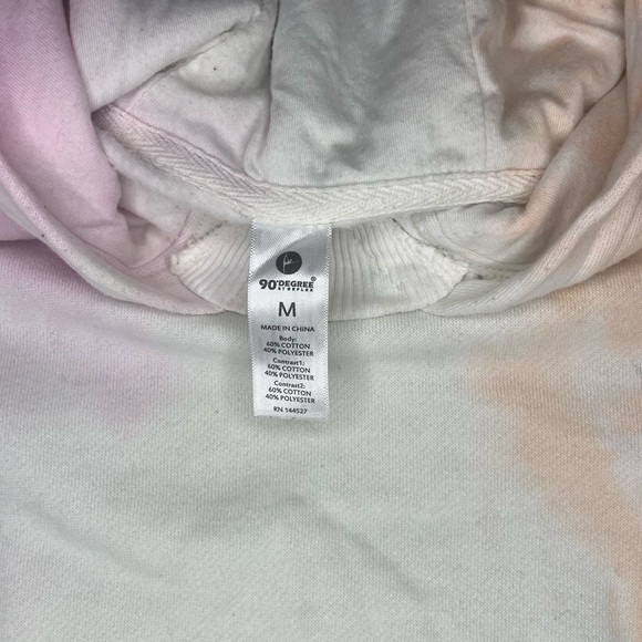 Tye dye hoodie crop top - Picture 4 of 5